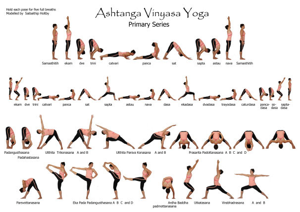 poses and basic The beauty that is  class Vinyasa no a with rulebook names   no there yoga is of